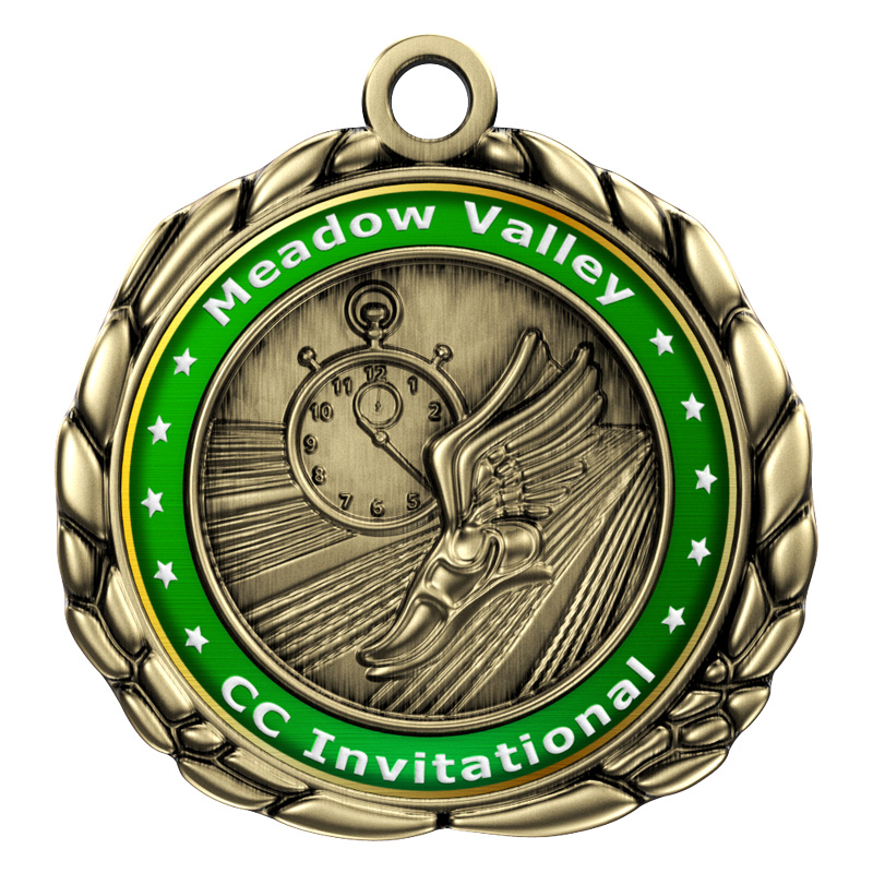 Express Vibraprint™ Track Quali-Craft Medallion (2-1/2")