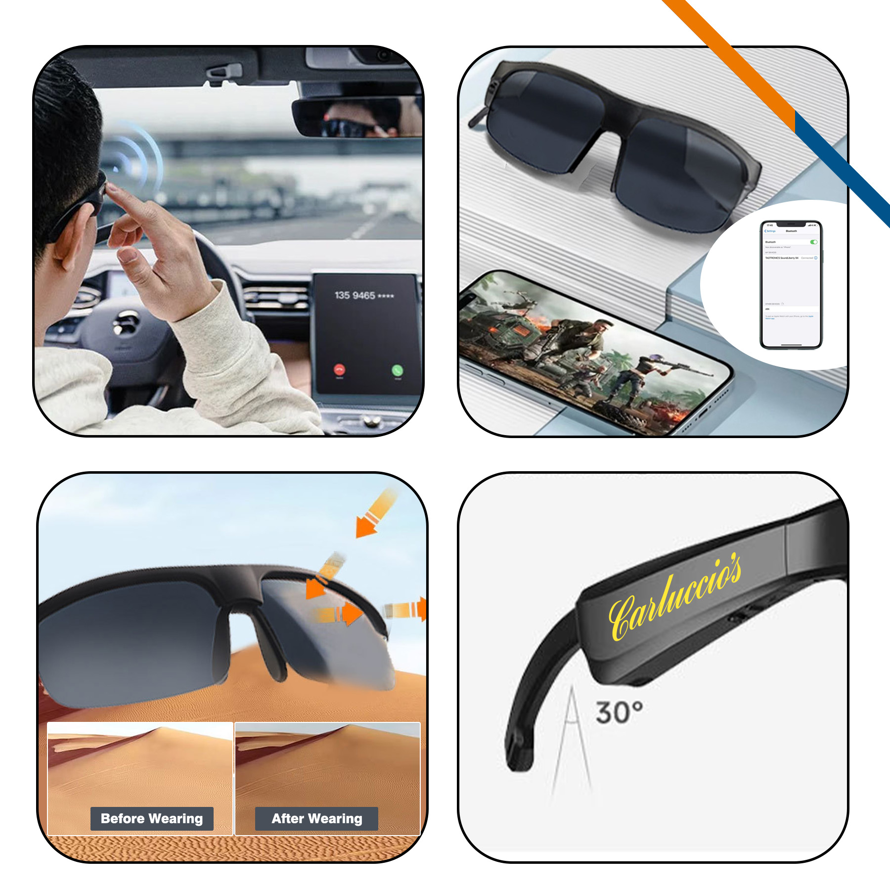 Kinoa Bluetooth Sunglasses 5