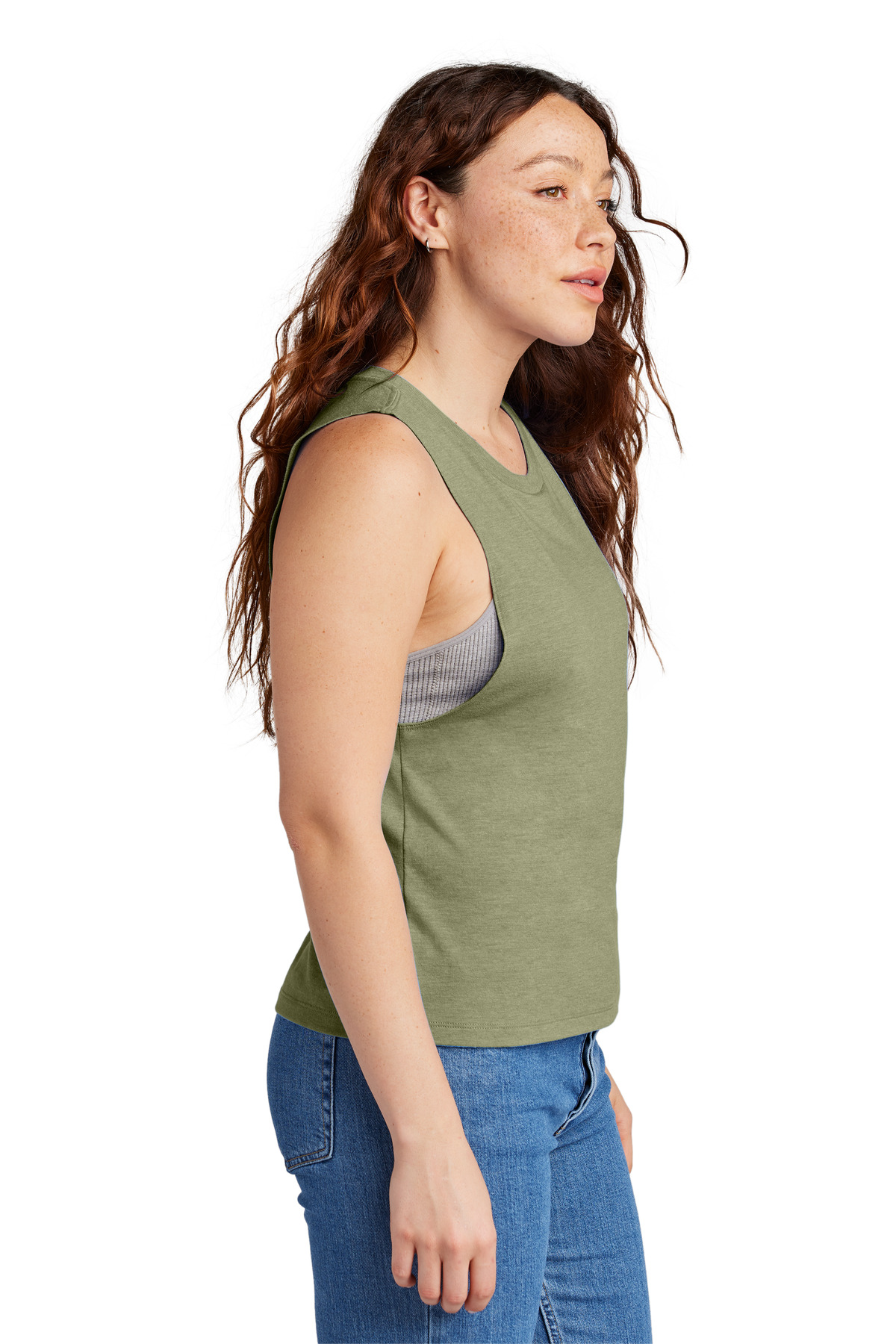 Allmade Women's Tri-Blend Muscle Tank AL2020 7