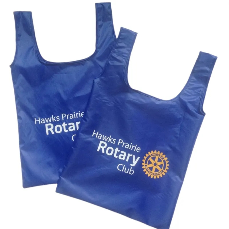 FOLDABLE SHOPPING BAG WITH CARABINER 6