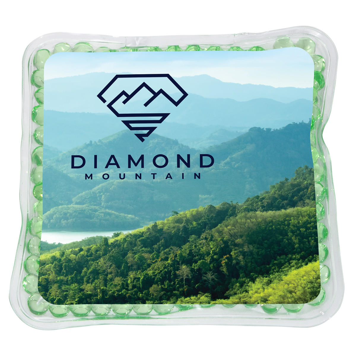 Full-Color Square Aqua Pearls™ Hot/Cold Pack 57