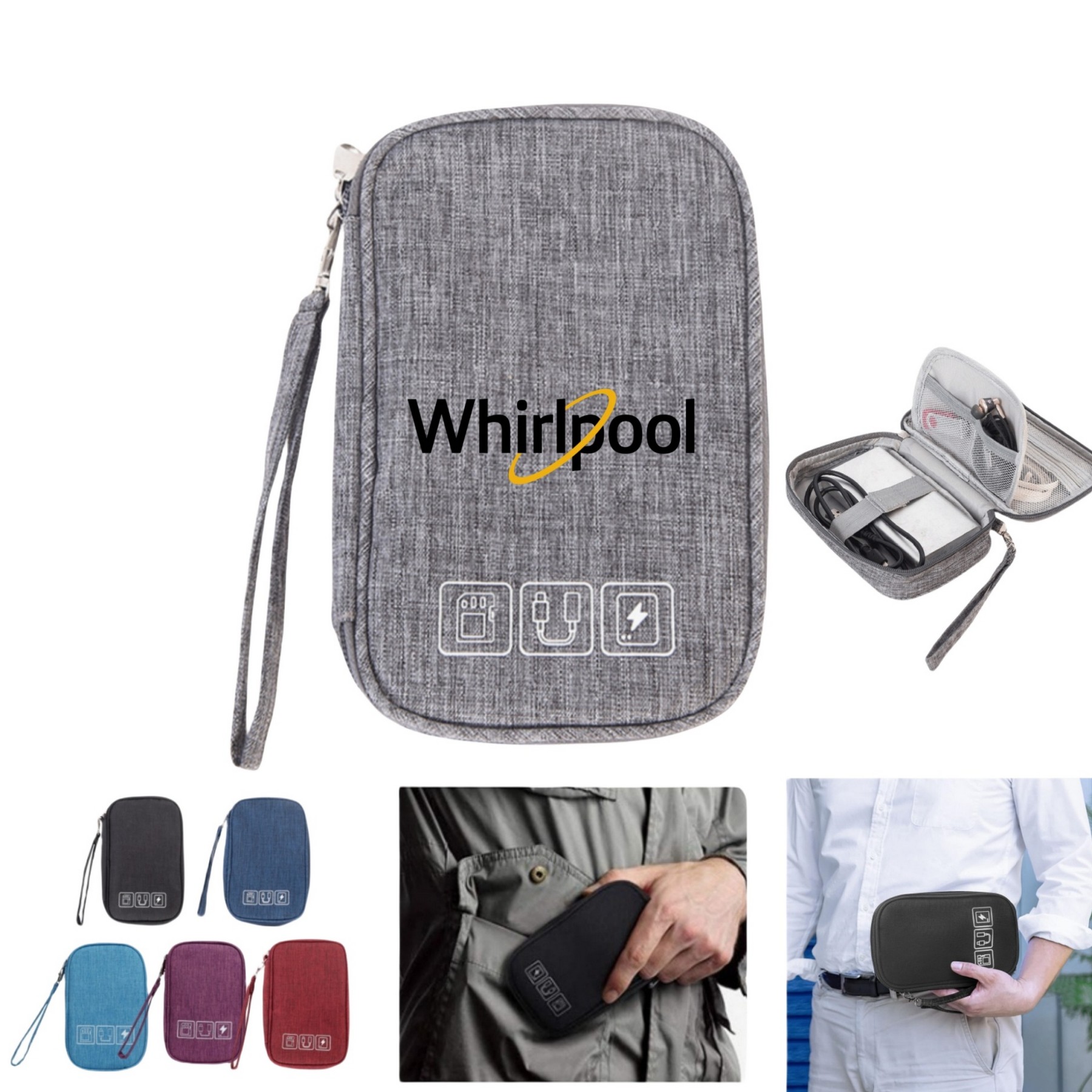 Travel Cable Organizer Pouch 2