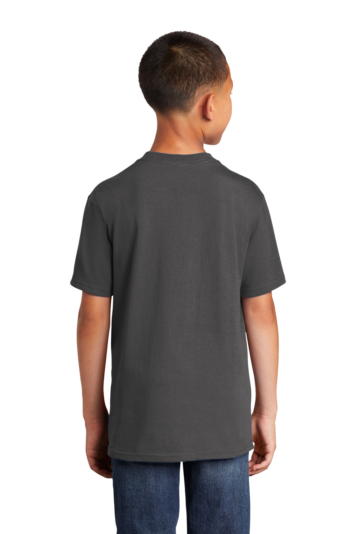 Port & Company® Youth Core Cotton DTG Tee 6