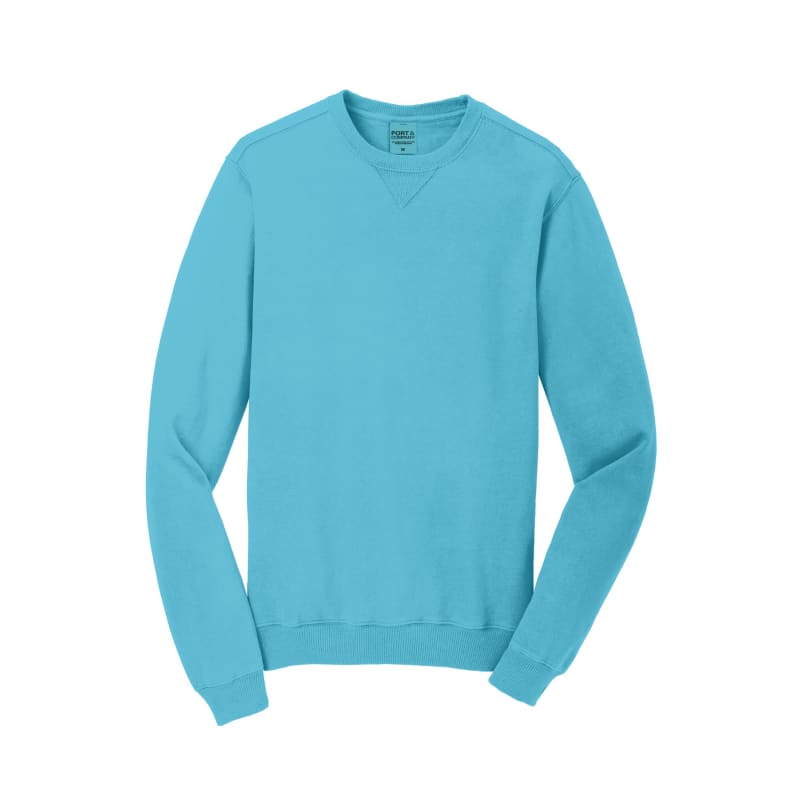Port & Company Beach Wash Garment-Dyed Crewneck Sweatshirt, custom hoodie or sweatshirt with logo imprint 40