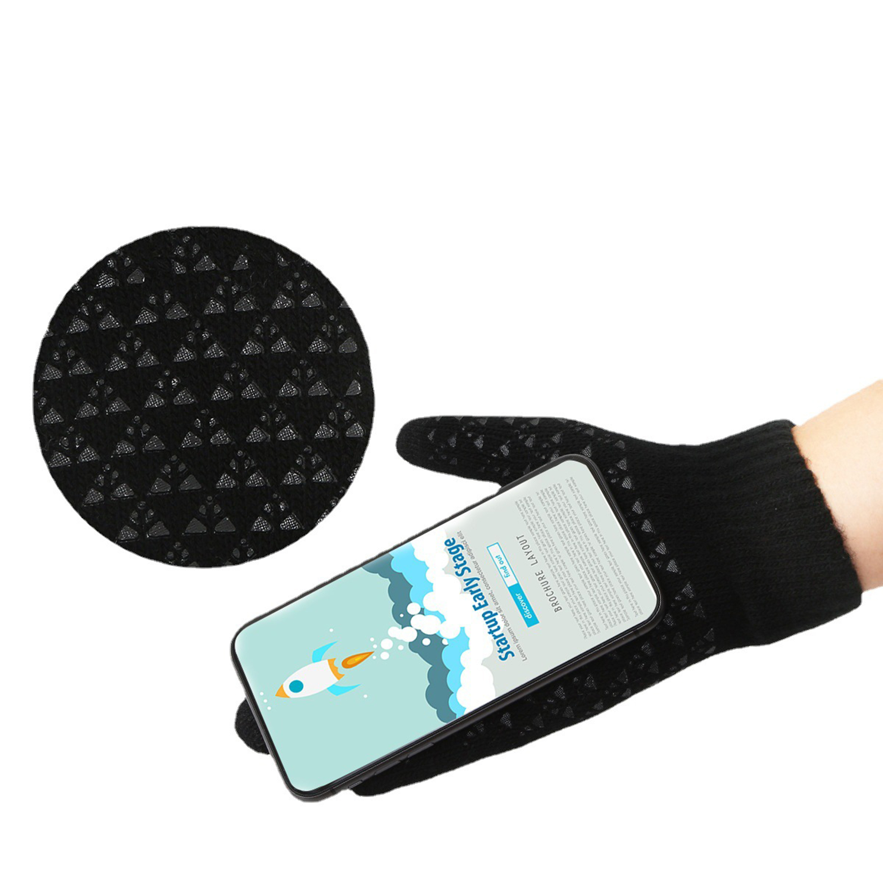 Upgraded Touch Screen Winter Knit Gloves 3