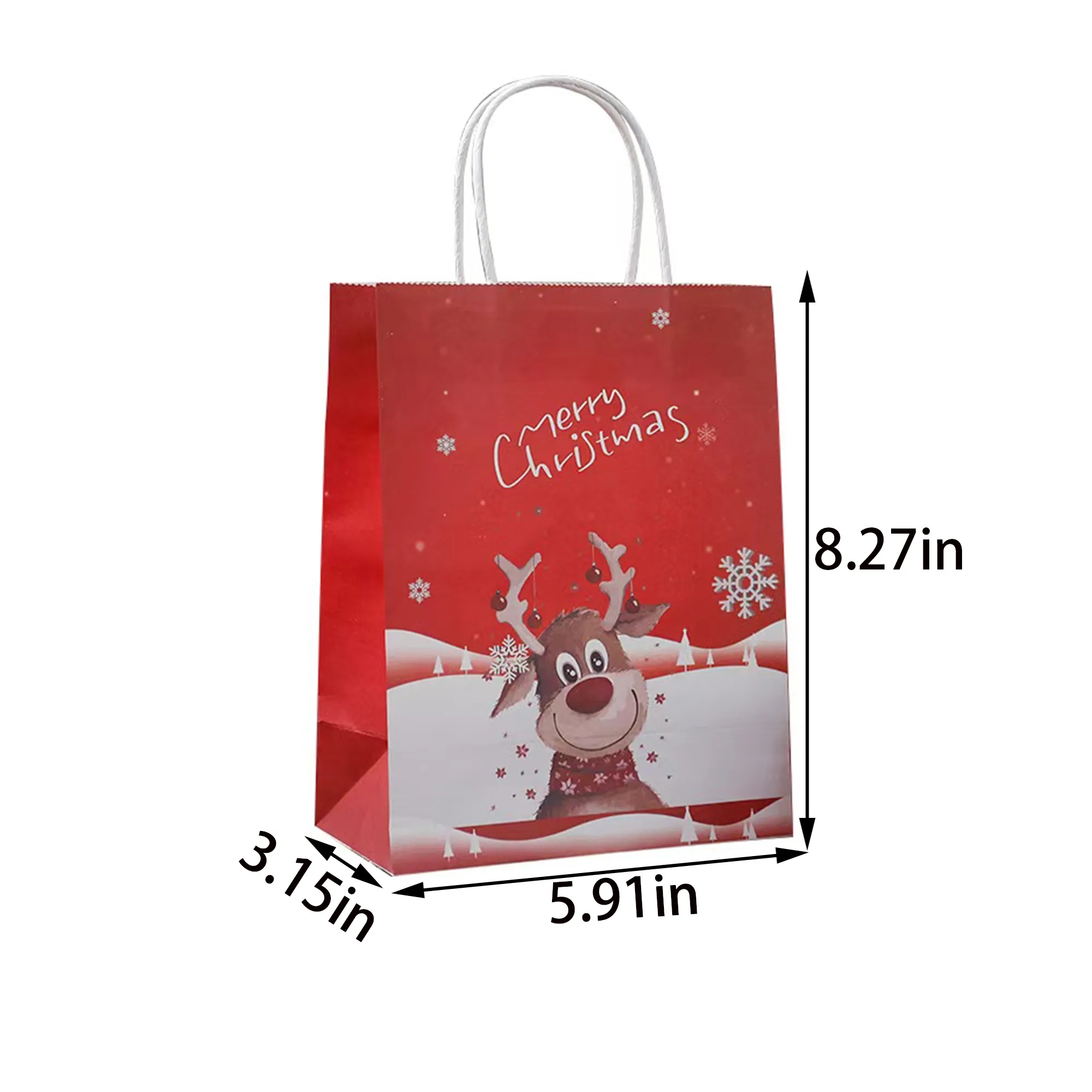 Christmas Gift Bags With Customizable Logo 3