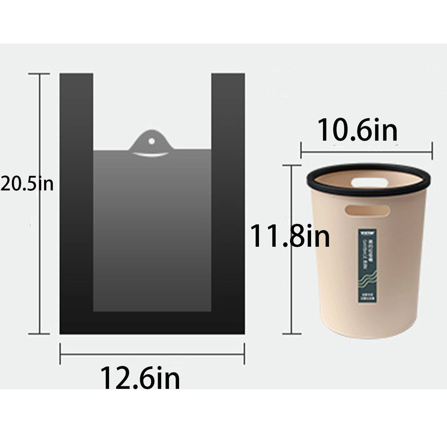 Heavy Duty Household Kitchen Plastic Garbage Bags 3