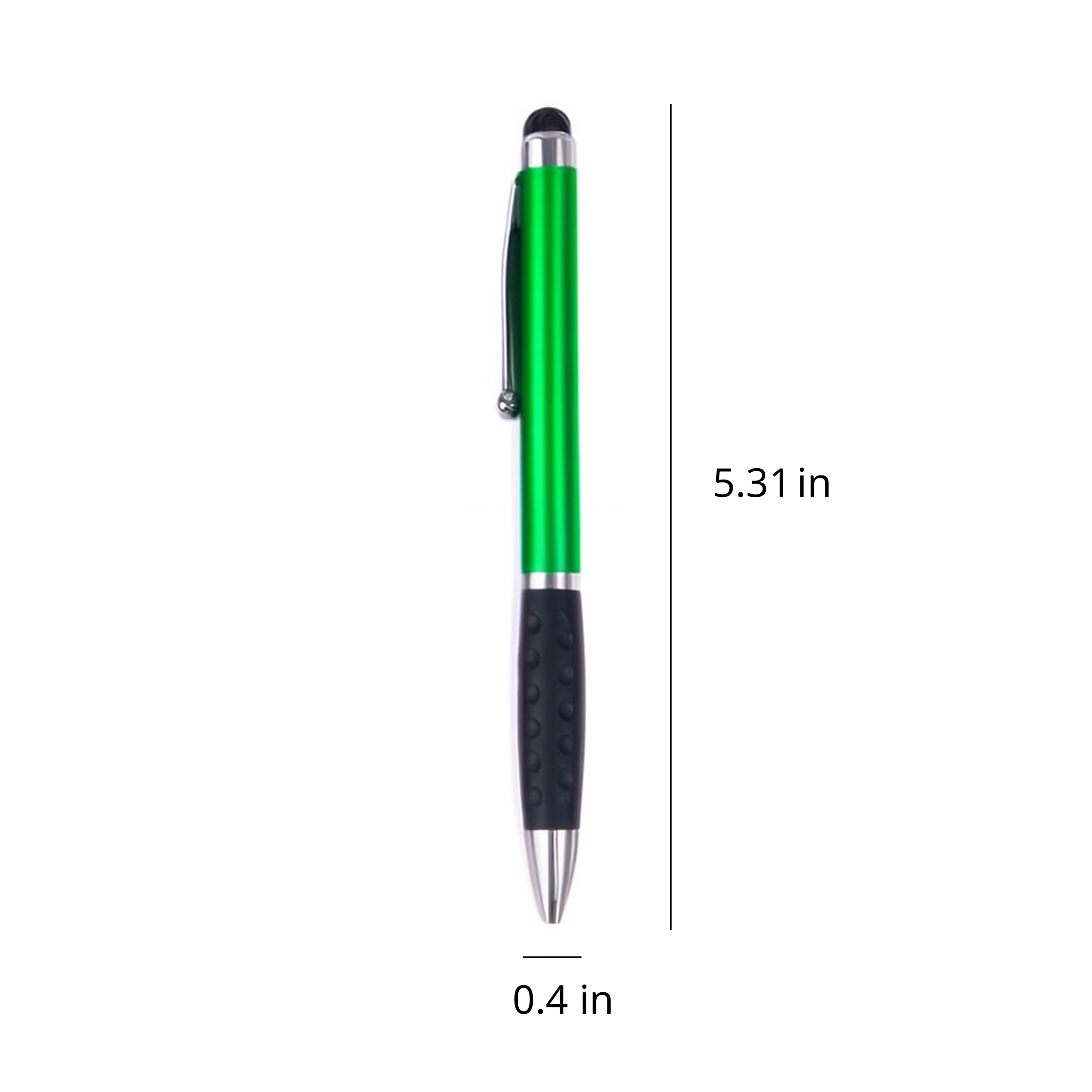 Color Barrel Pen With Stylus Tip 3