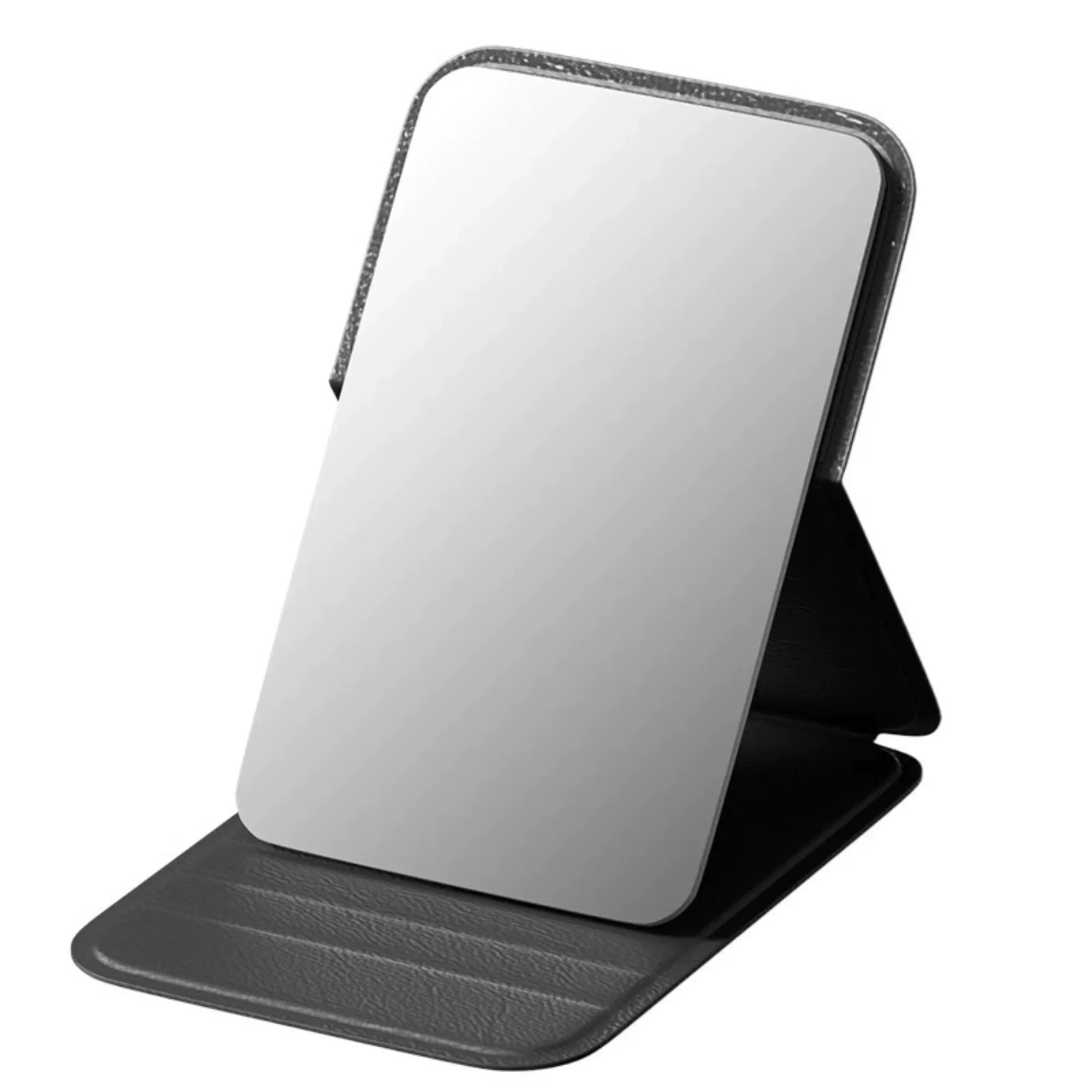 Gift Portable Folding Leather Mirror 6