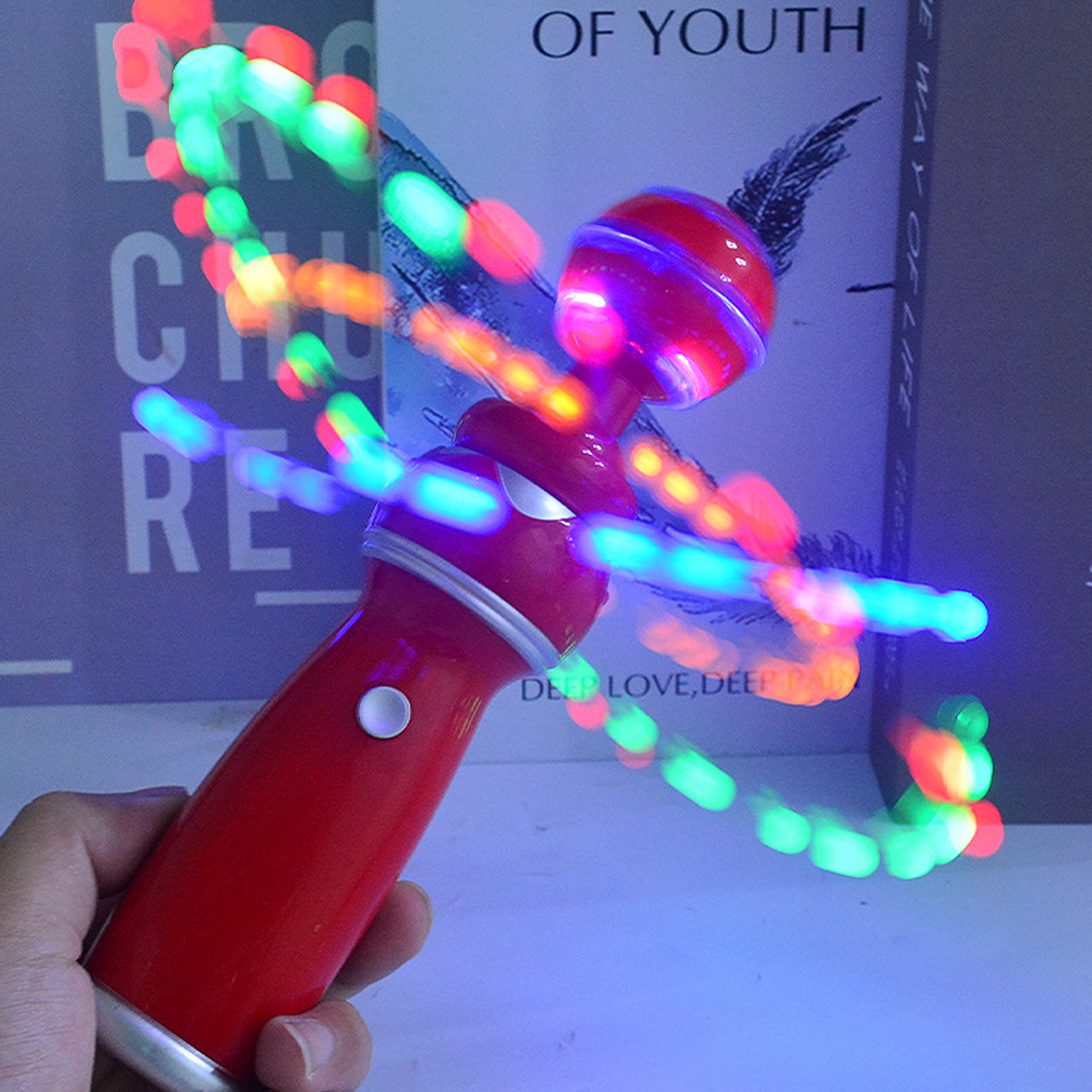 Kid's Spinning LED Wand 4