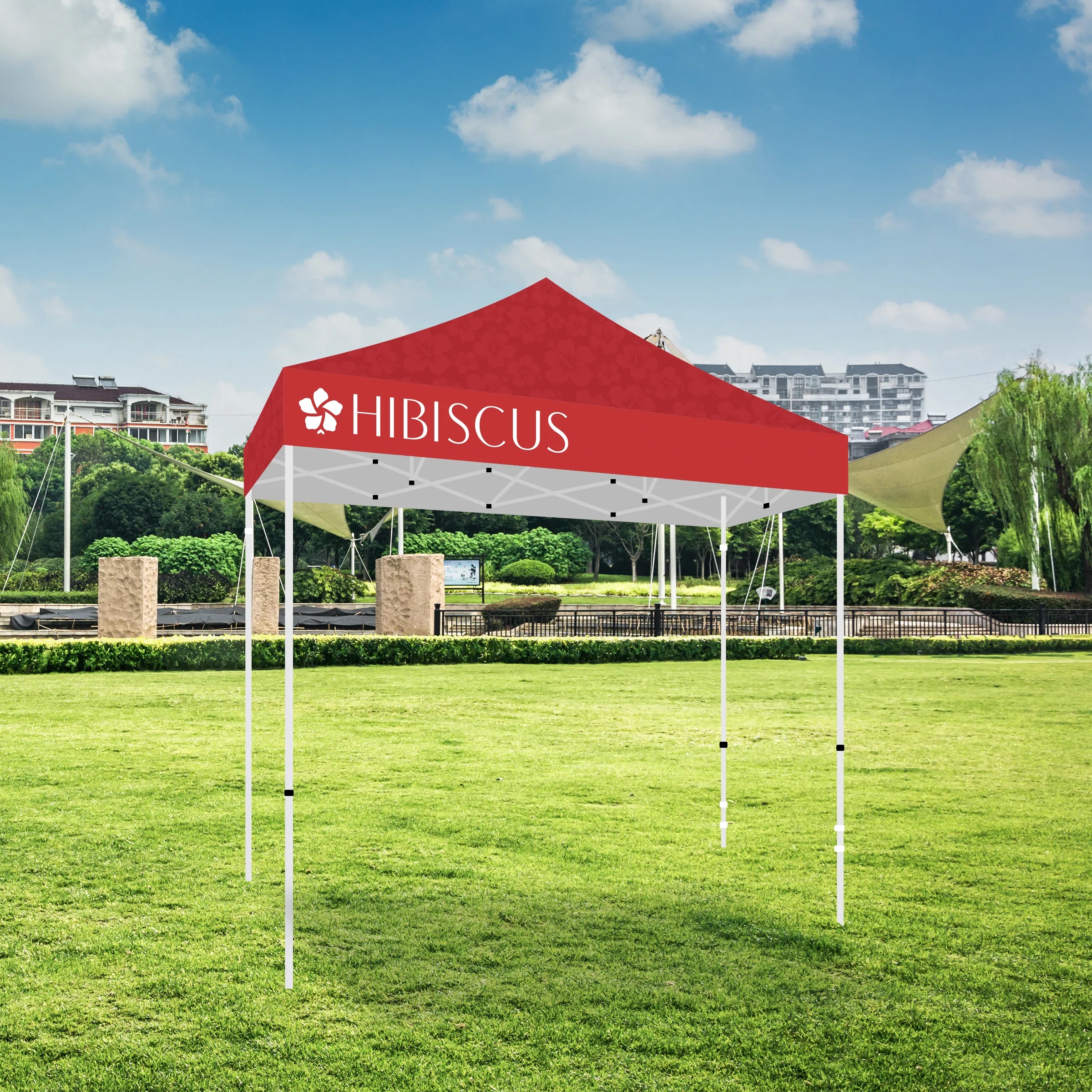 10' X 10' Tent w/ Full Color Canopy 4