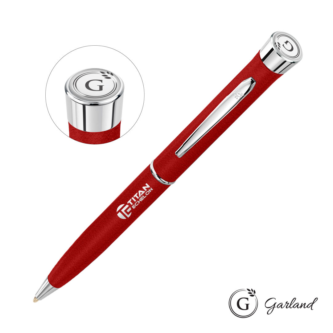 Garland® Tactical Textured Twist Pen - Chrome 7