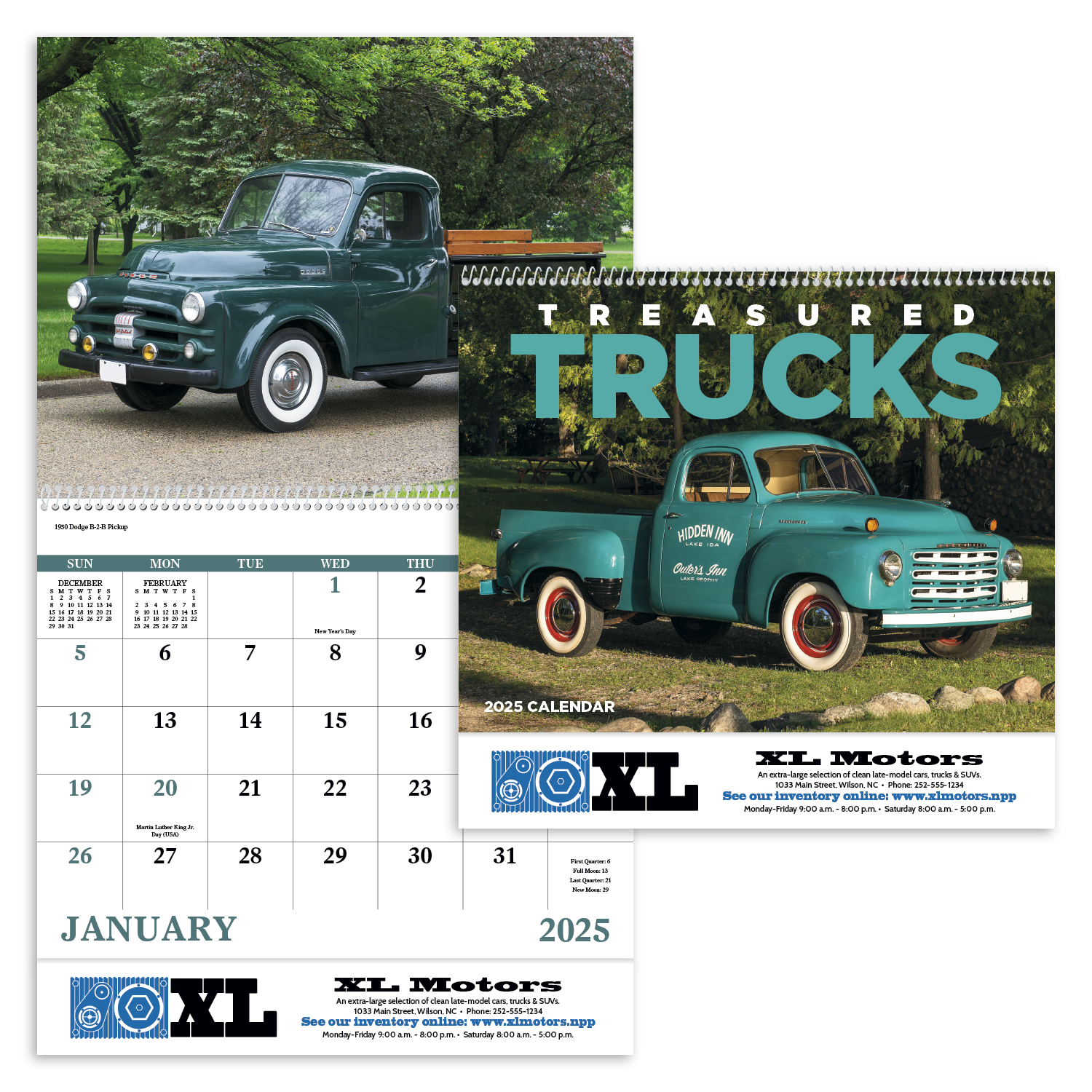 Good Value™ Treasured Trucks - Spiral Calendar 38