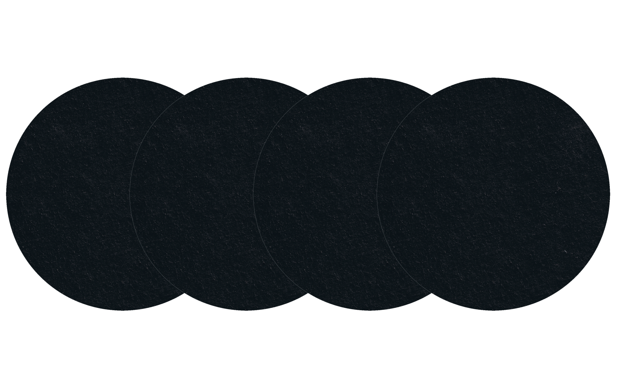 Circle Flat Tire Coaster 4CSET 2