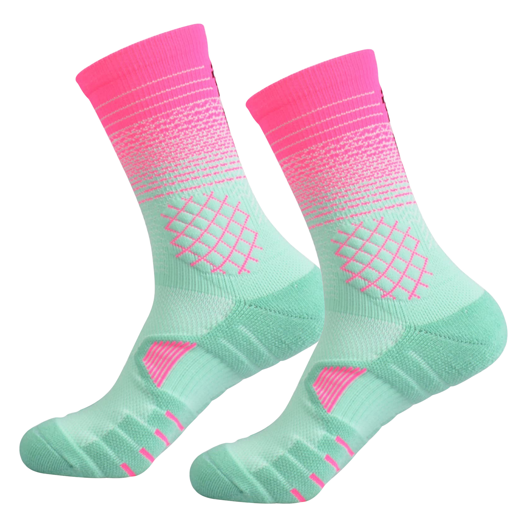 Custom Full-Color Jacquard Mid-Calf Sports Socks 11