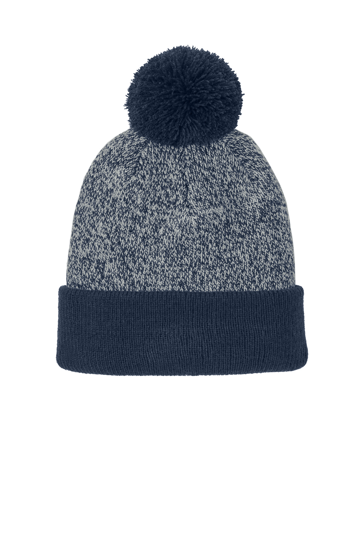 Sport-Tek Halftime Heather Pom Beanie STC68 2