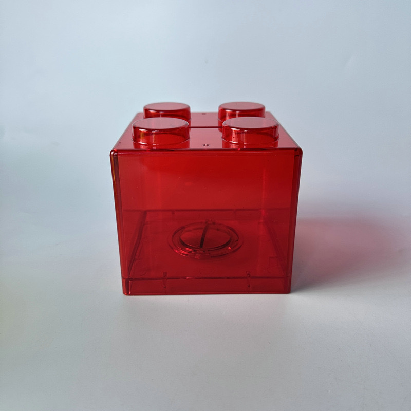 Translucent Stack Coin Bank/Lego Money or Savings Bank 3