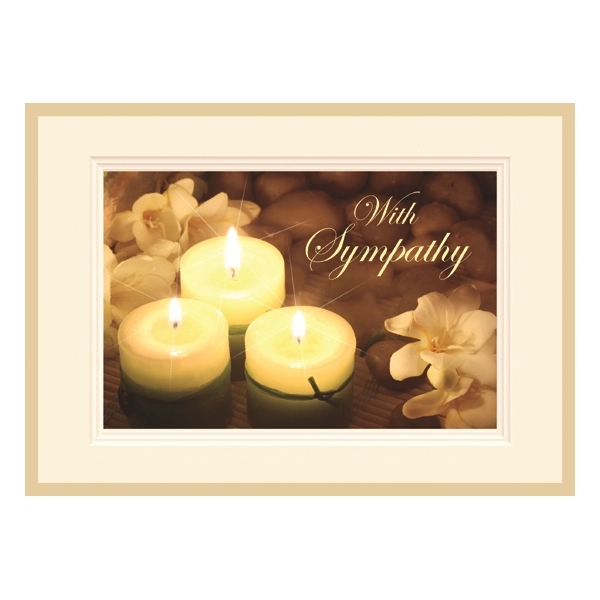 Light A Candle Sympathy Cards 2