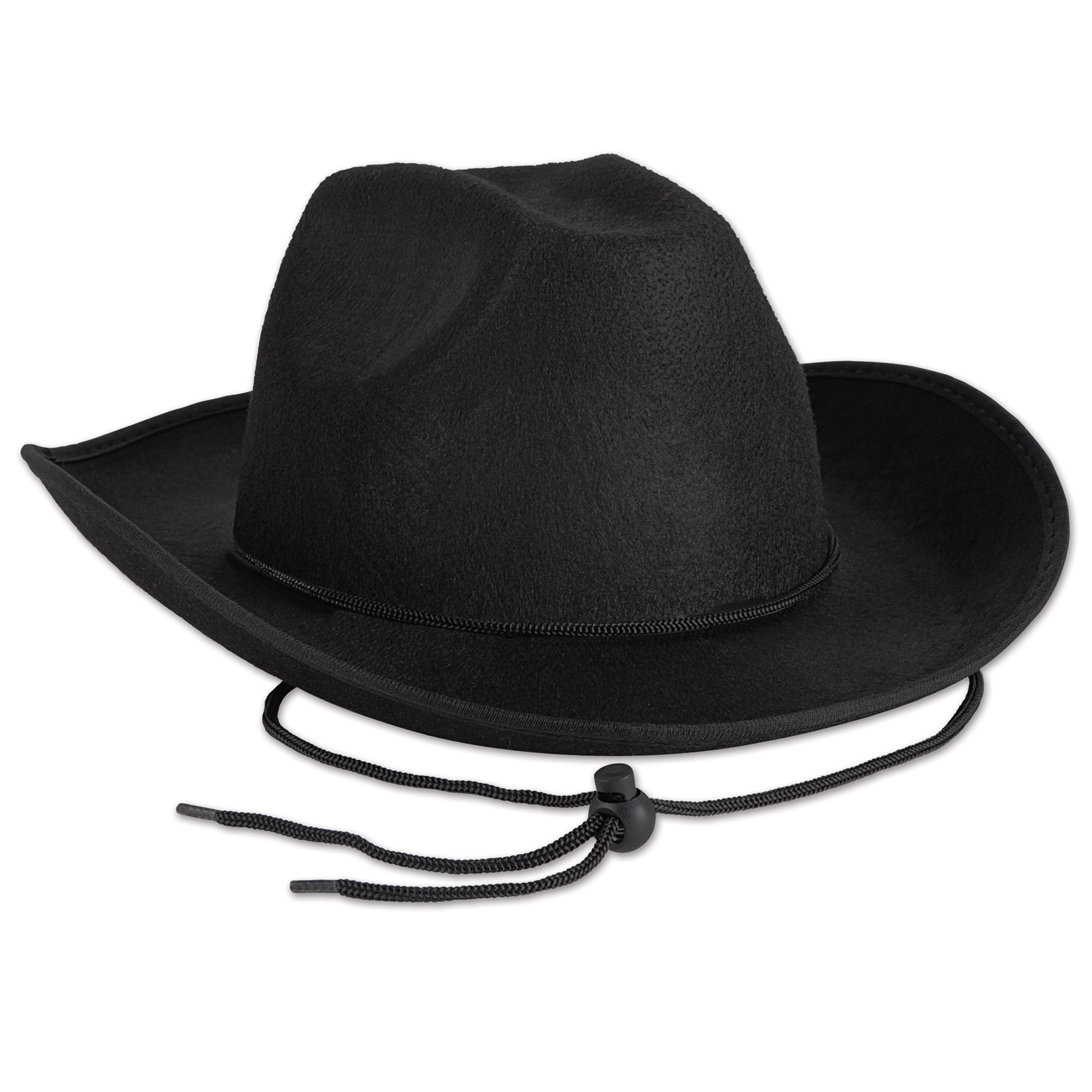 Black Felt Cowboy Hat 1