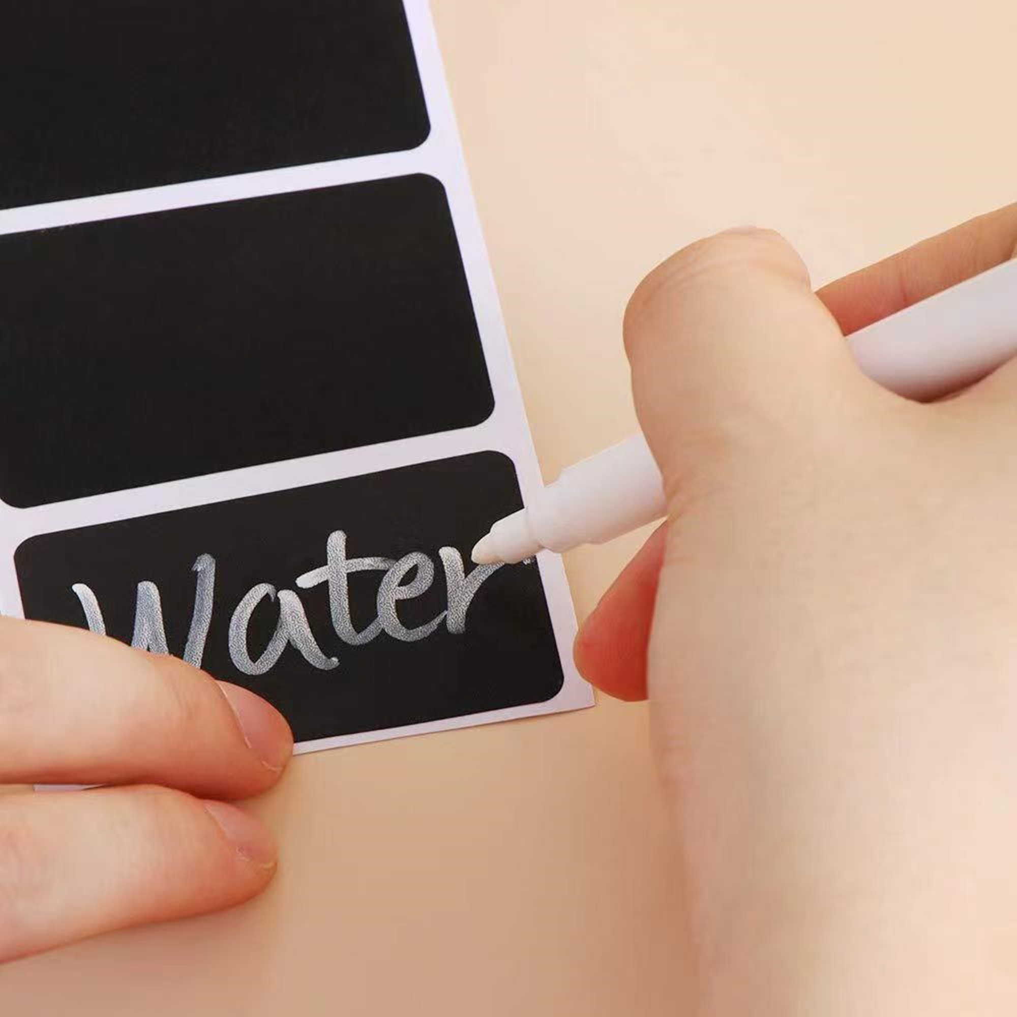 Rectangular Black Sticker Roll 3