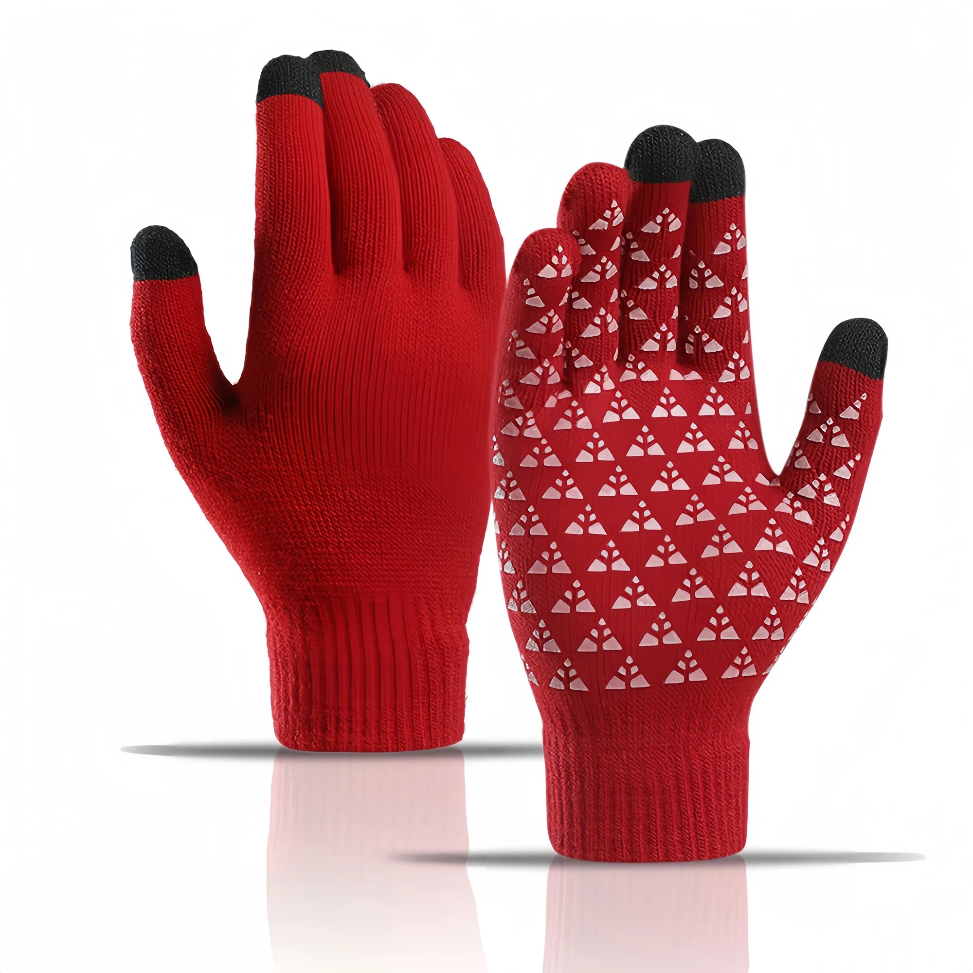 Touchscreen Acrylic Fleece Winter Gloves 4