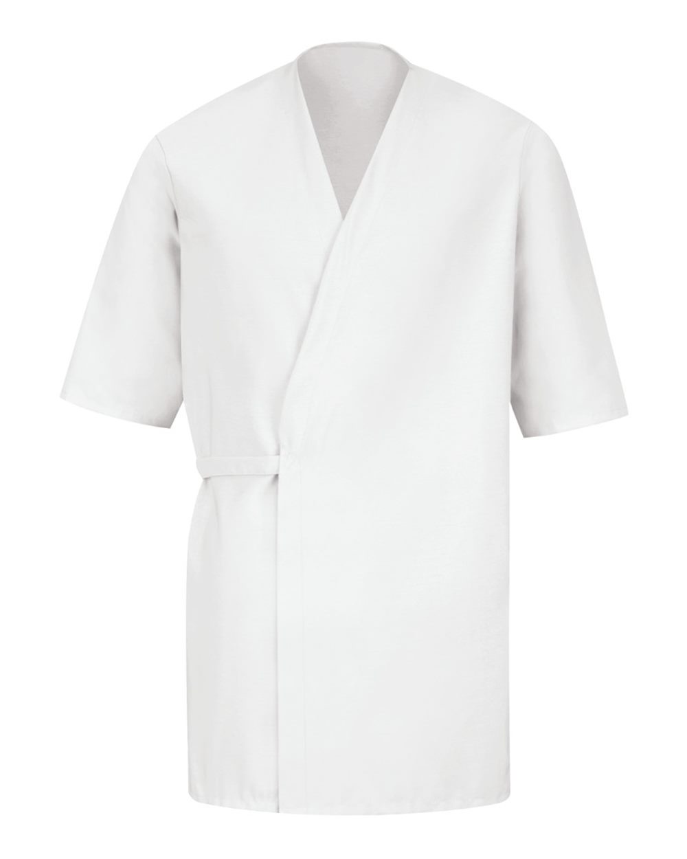 Men's Collarless Poplin Butcher Wrap - WP18 8
