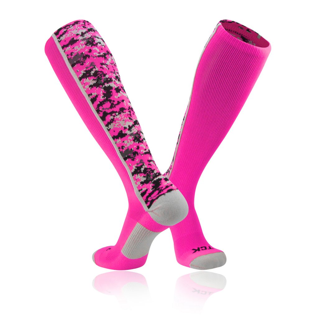 Digital Camo Over the Calf Socks 2