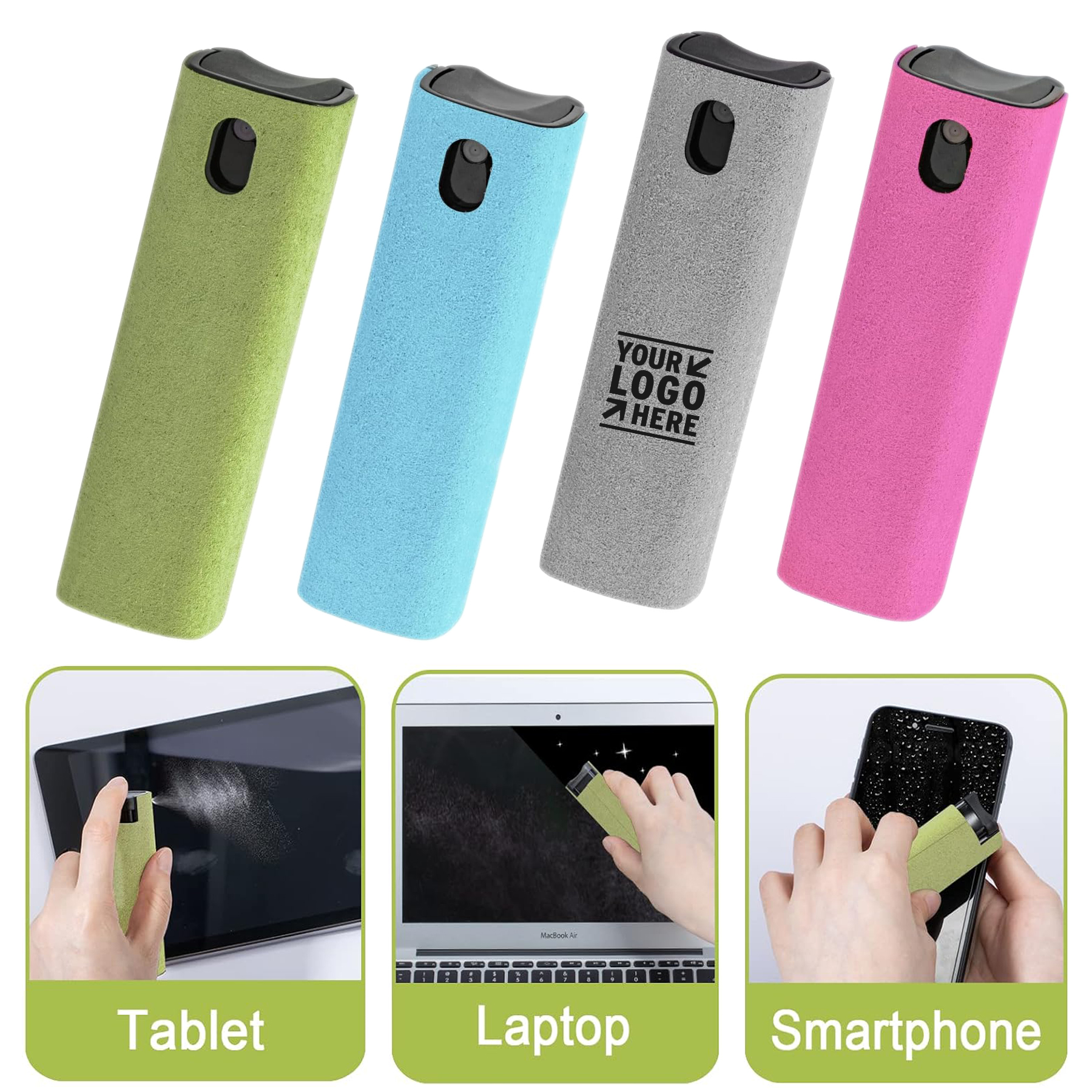 Electronic Smart Phone TV Laptop Screen Cleaner Touchscreen Mist Spray Eyeglasses Cleaning Kit 2