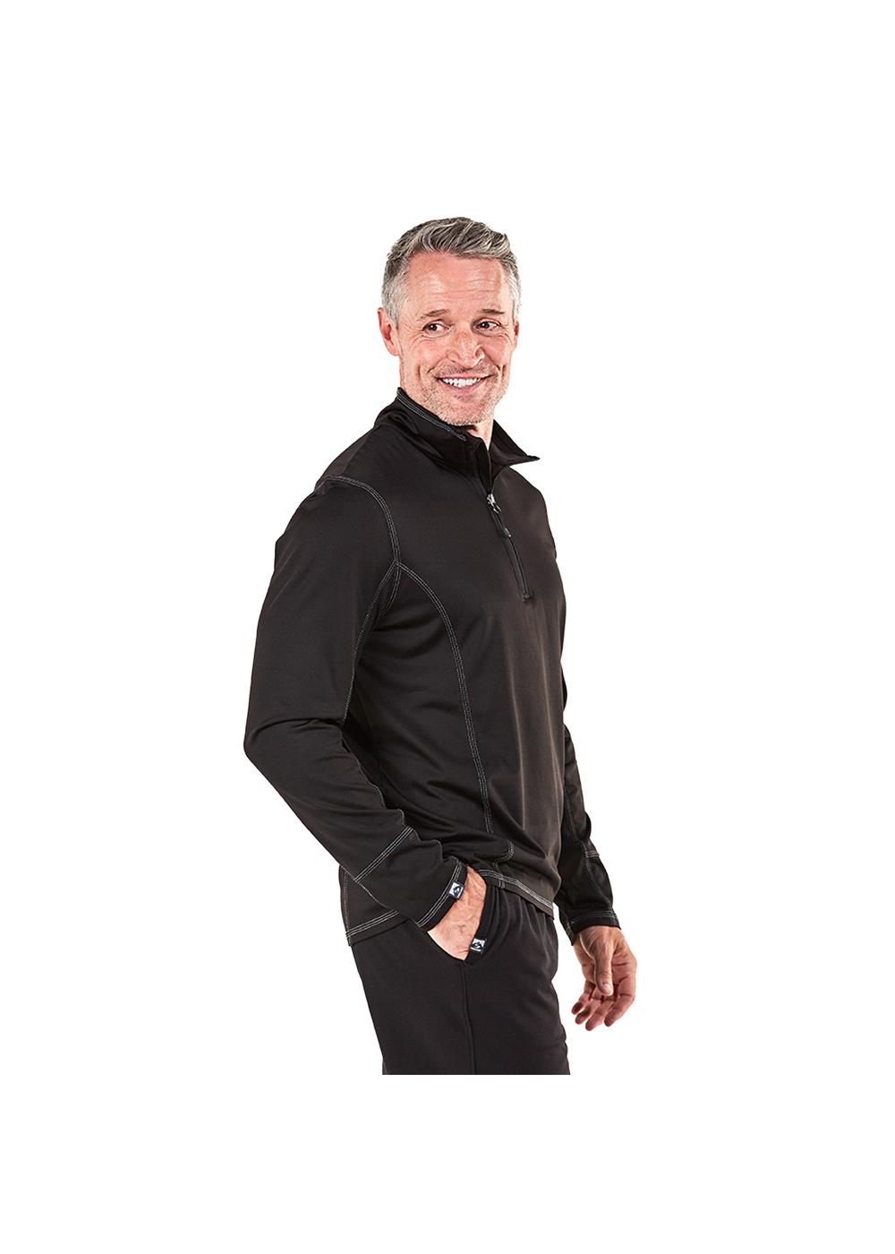 Storm Creek Men's Adapter Smart Stretch Quarter Zip 4