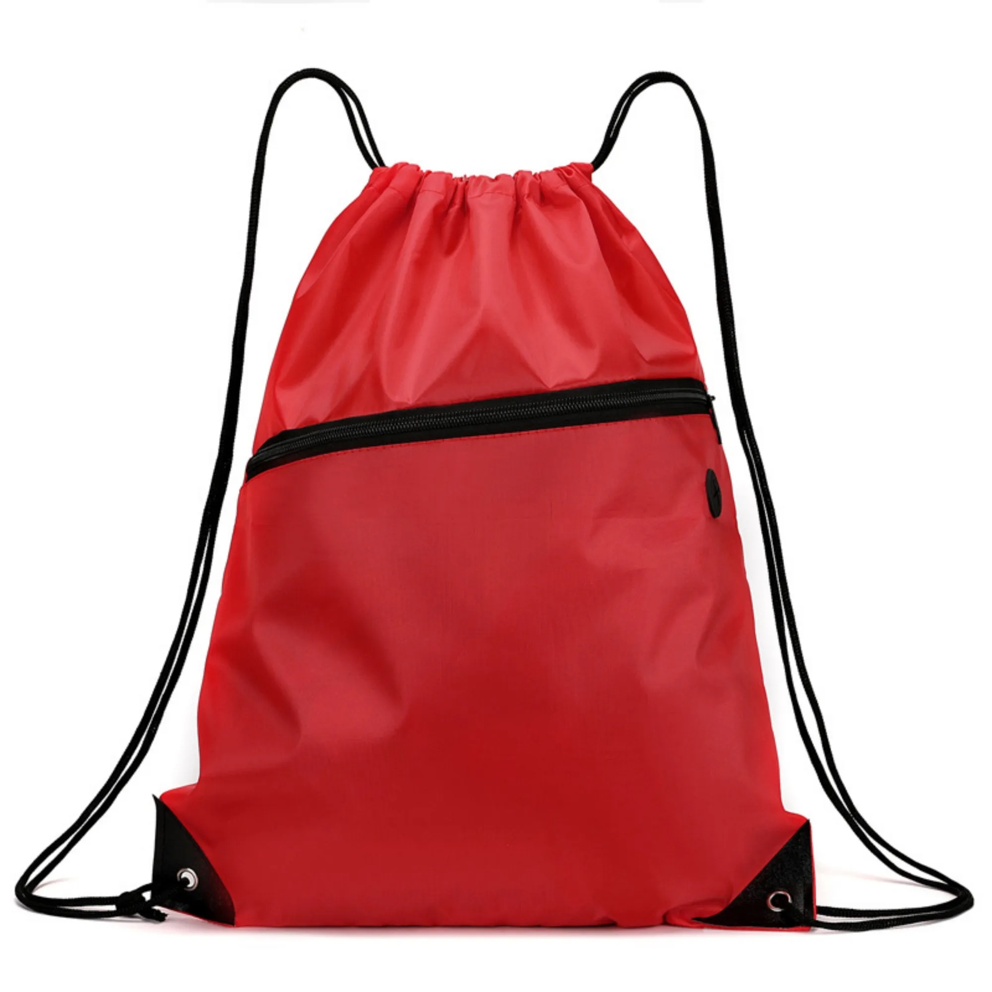 Outdoor Hiking Drawstring Zipper Bag 1