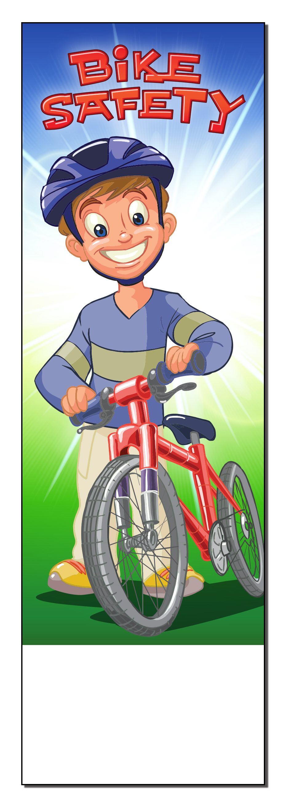 BOOKMARK - Bike Safety Bookmark 3