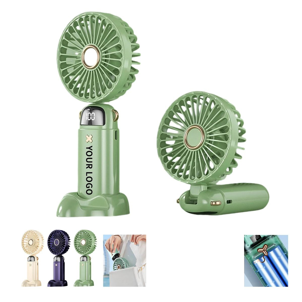 Compact Handheld Fan for Travel and Office 5