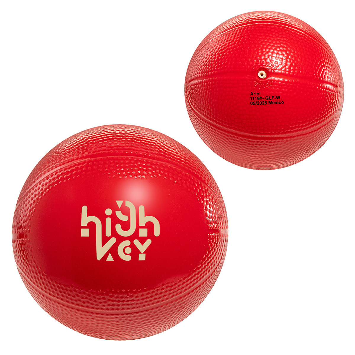 Basketball 4" Vinyl Sports Ball 23