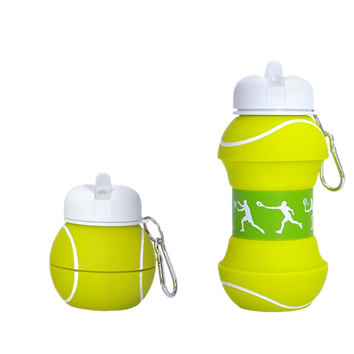 19oz Portable Foldable Silicone Sports Water Bottle For Kids 3