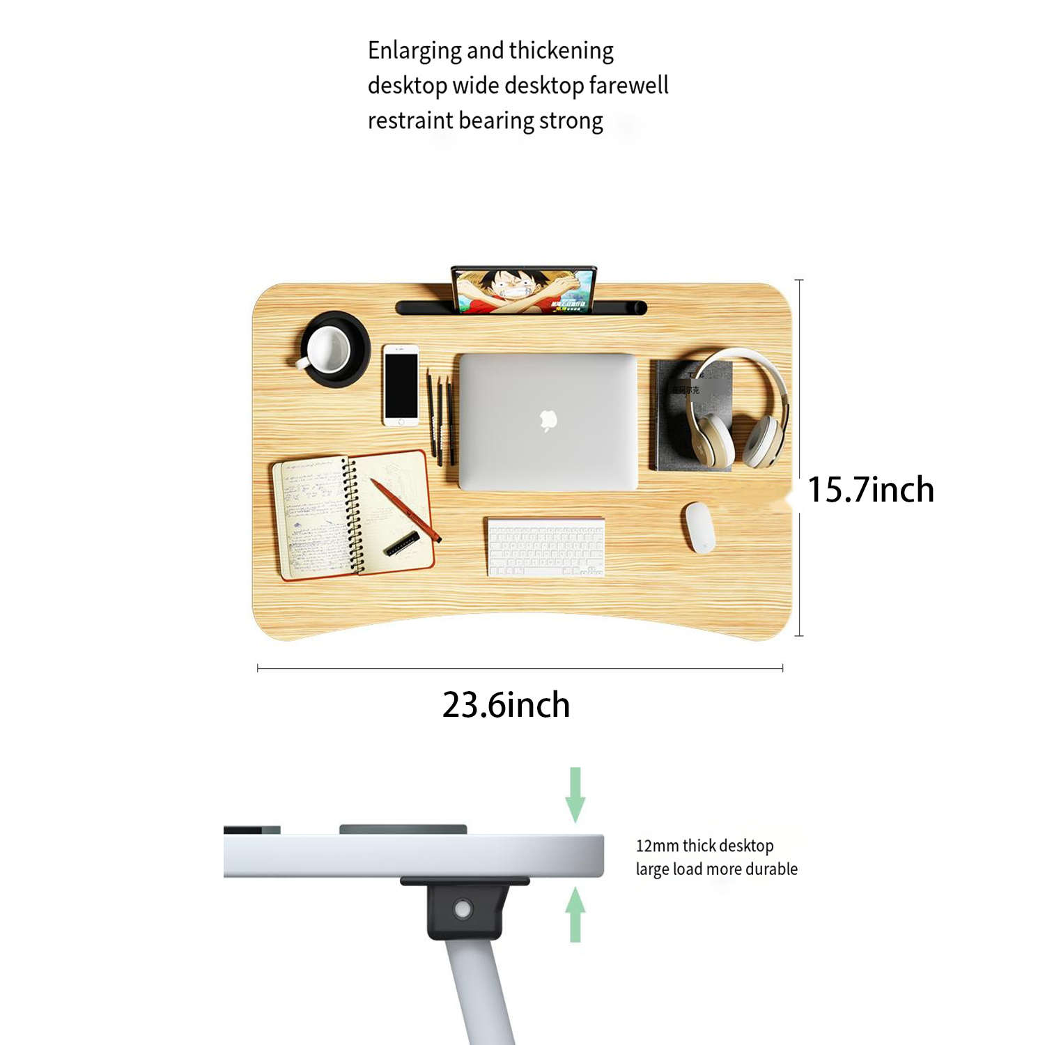 Lazy Foldable Desk with Drawer 2