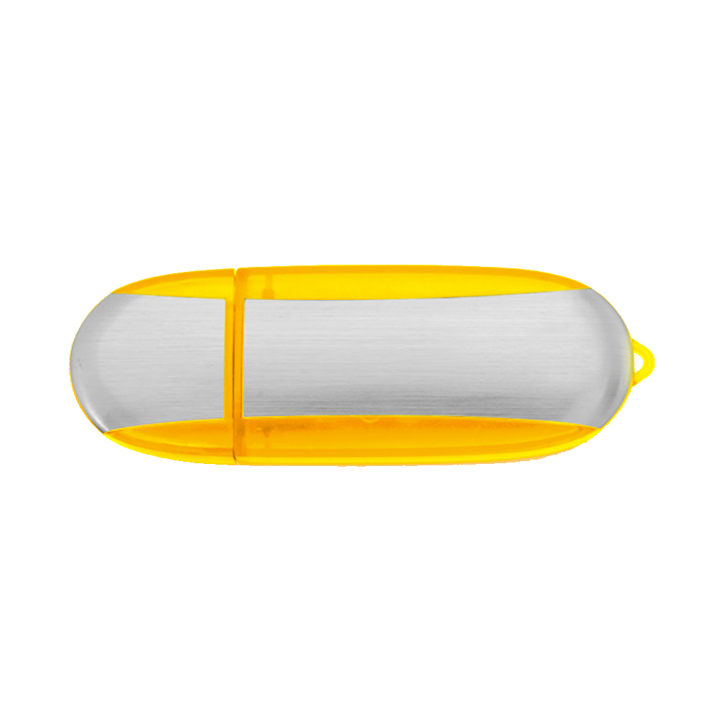 Lemont Brushed Aluminum Oval USB - Simports 15