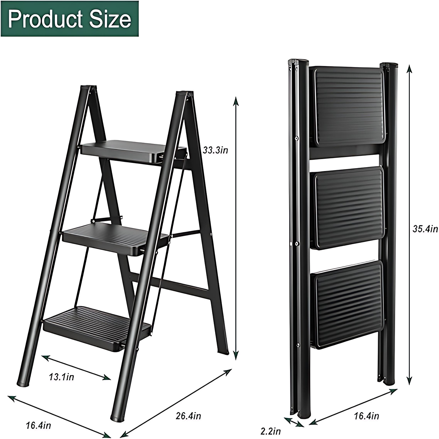 Steel Folding Step Ladder 6