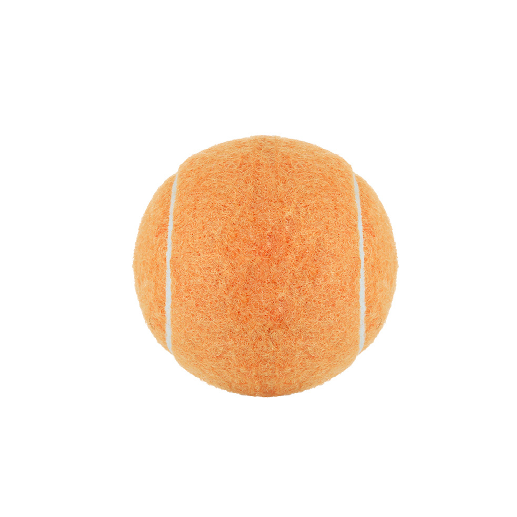 Training Fetch Rubber Felt Ball 2.5" 21