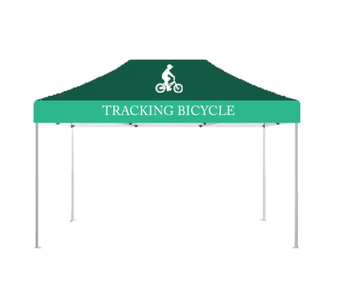 15' Aluminum Canopy Tent - Standard Tent Fabric (Frame + Topper) 6