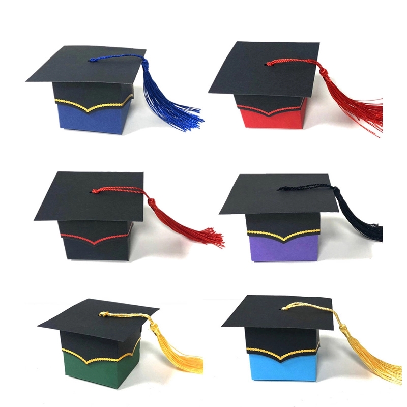 Graduaction Cap Shaped Paper Candy Box 4