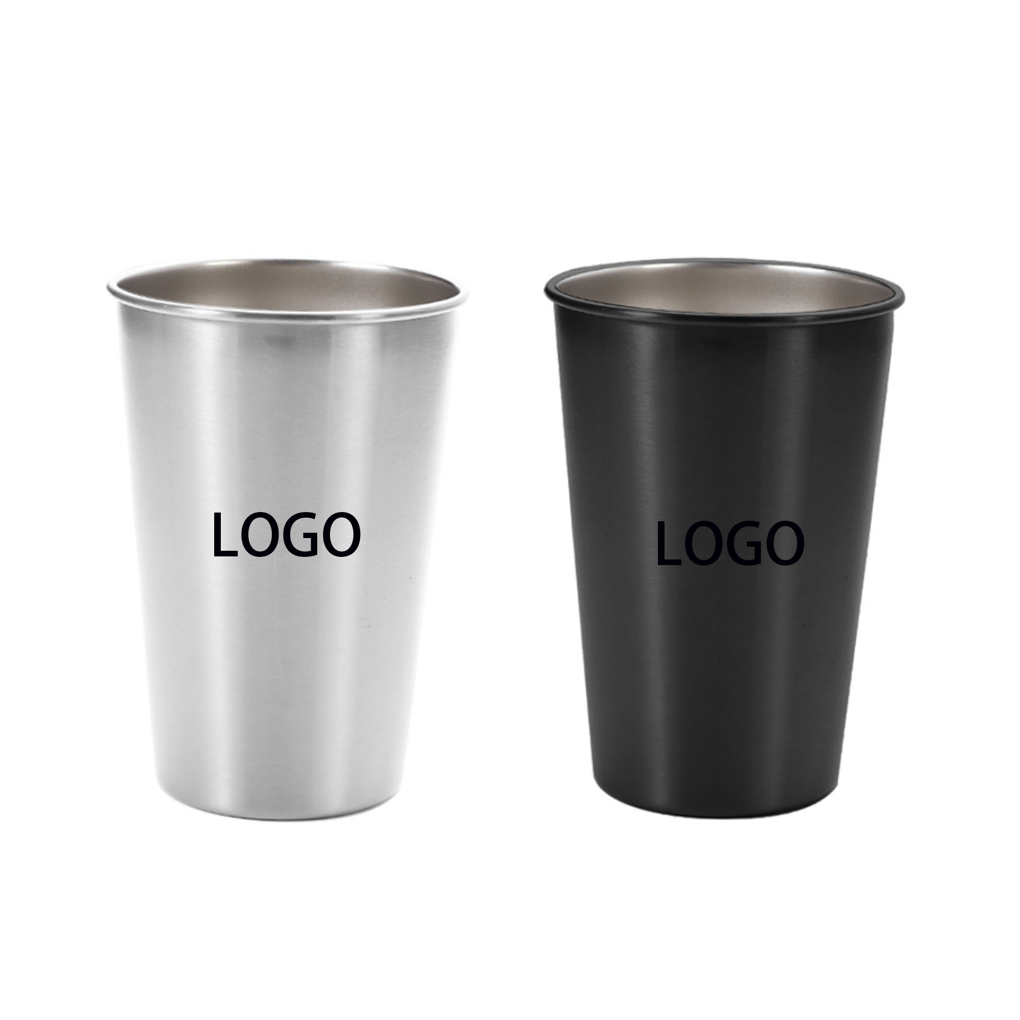304 Stainless Steel Industrial-Style Beer Mug with Lid 1