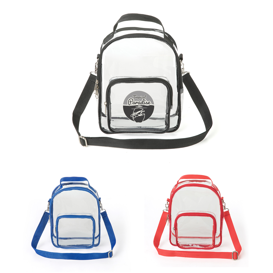 ClearPass Clear Crossbody Bag w/ Top Handle 9