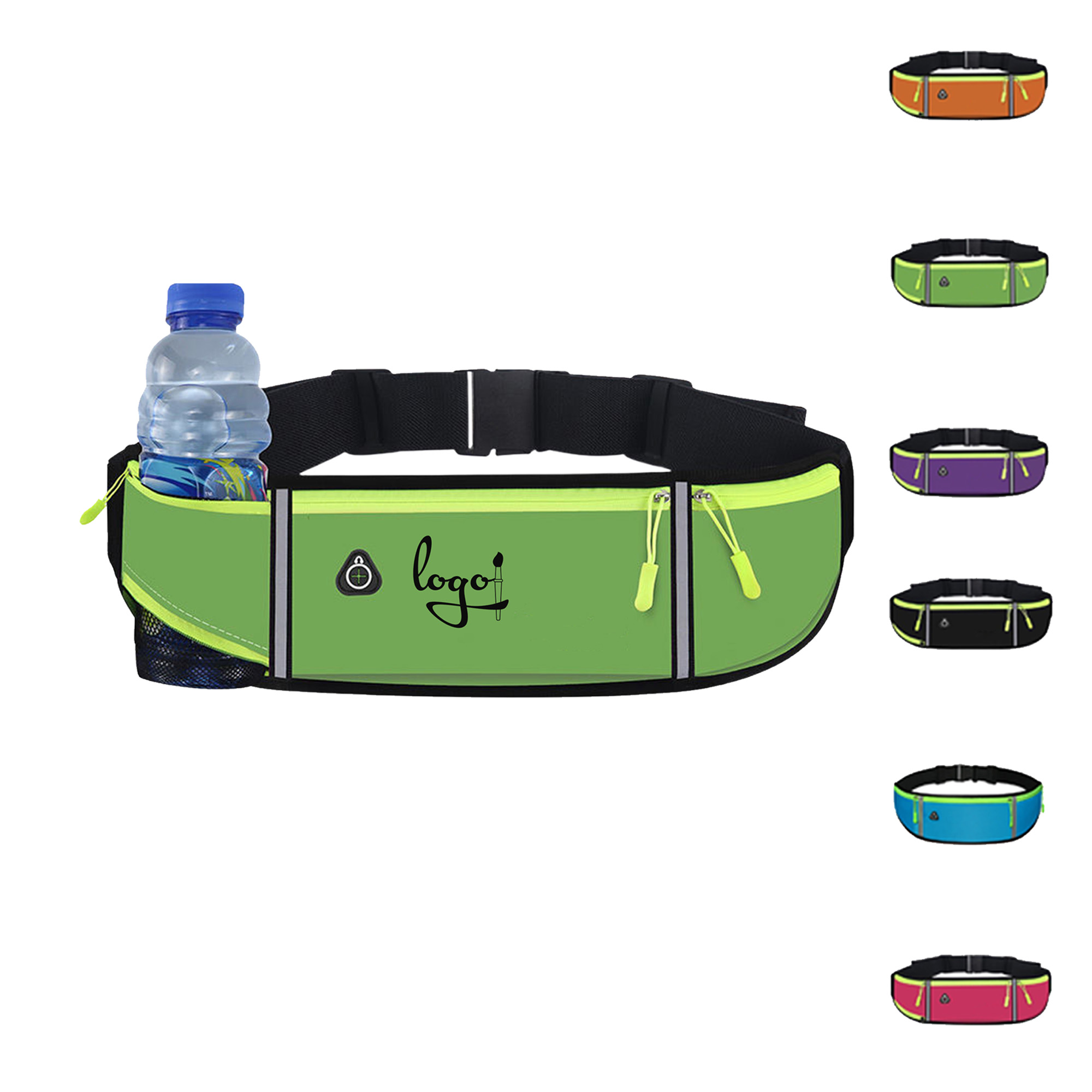 Multi-Pocket Running Belt Bag 6
