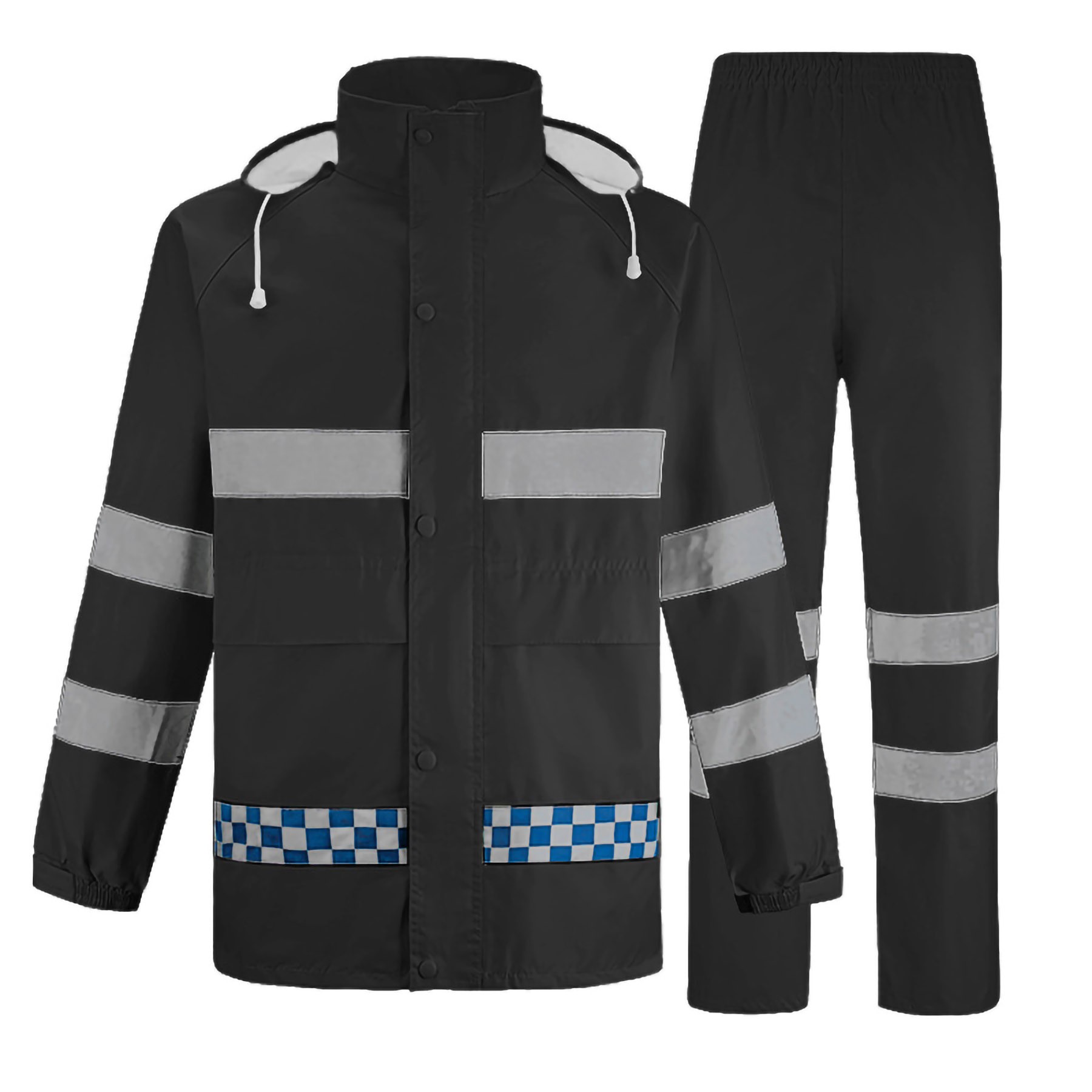 Reflective Raincoat 1