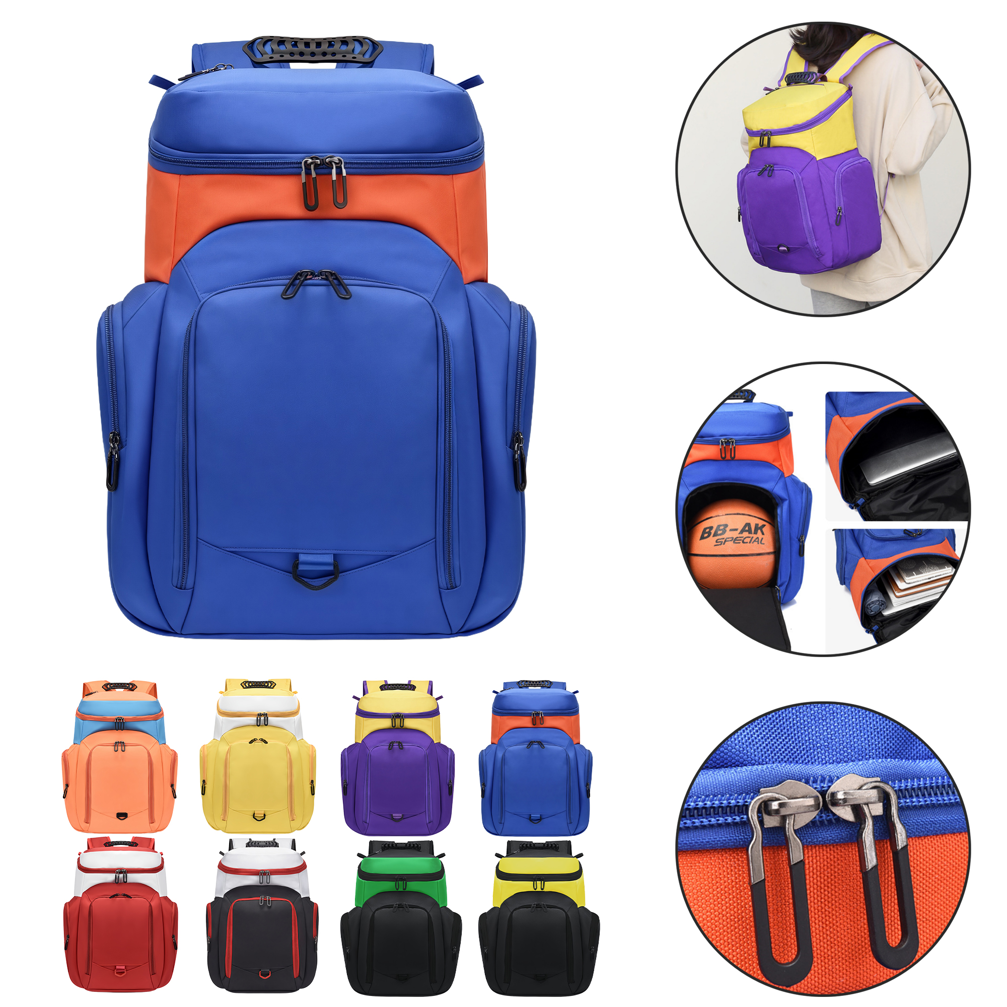 Large Capacity Basketball Backpack for Sports 9