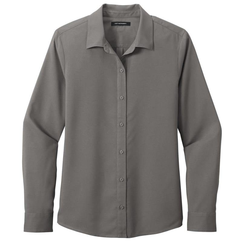 Port Authority Ladies Long Sleeve Performance Staff Shirt 3