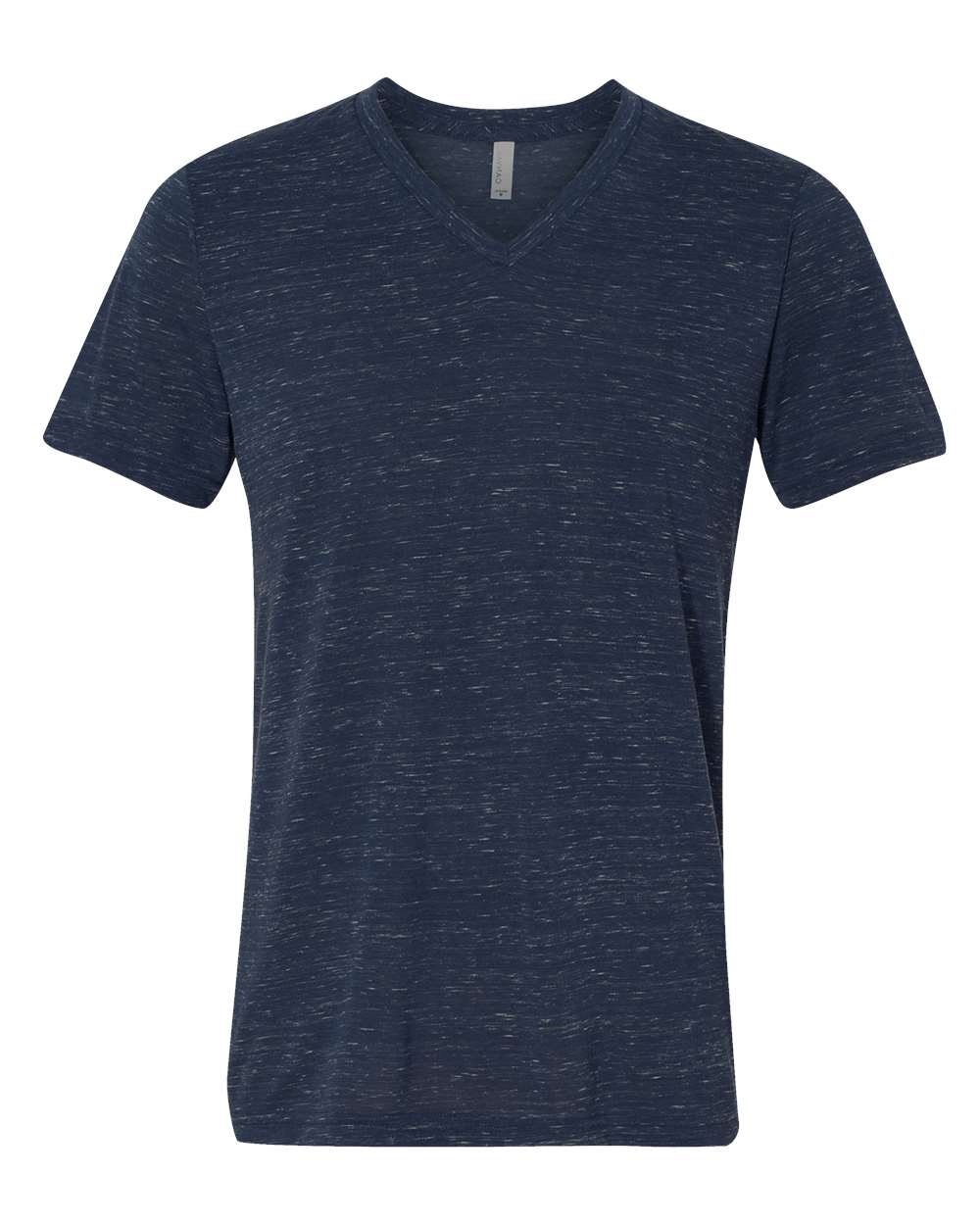 Unisex Textured Jersey V-Neck Tee - 3655 7