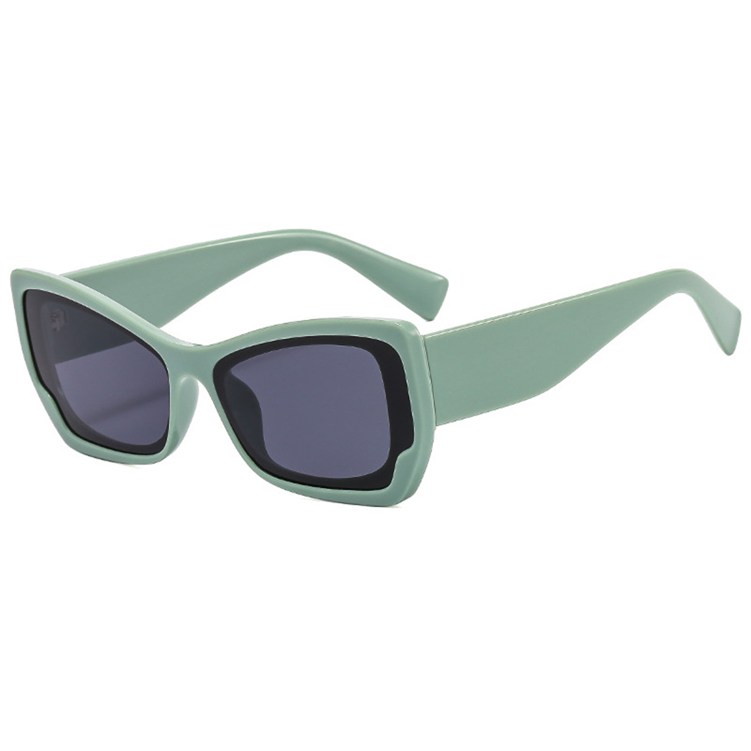 Vintage Square Frame Sunglasses 5