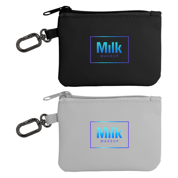 Benton Rectangle Recycled PU Zip Pouch