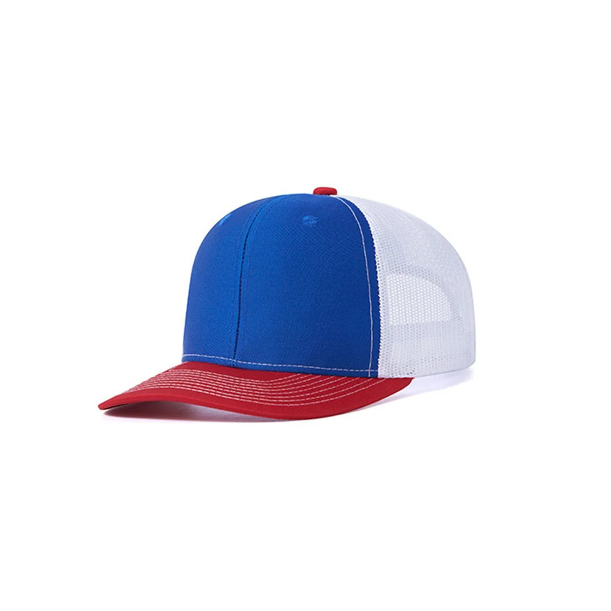 Brushed Cotton Mesh Trucker Cap Adjustable Fit 21